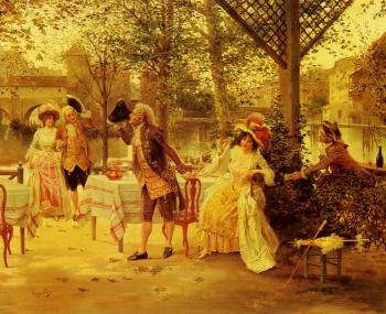 Alonso Perez : A Cafe By The River